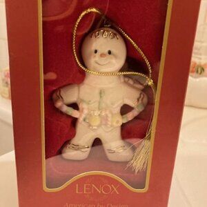 Lenox Gingebreadman Ornament